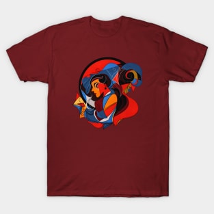 Picasso Style Nomadic Tribe T-Shirt